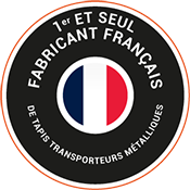 premier et seul fabricant français de tapis transporteurs métalliques